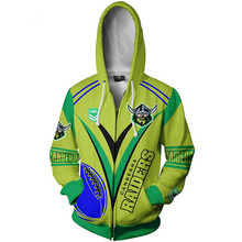 Load image into Gallery viewer, Canberra Raiders NRL Zip Hoodie Jacket