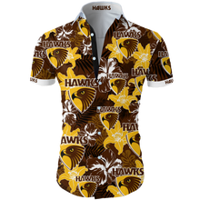 Load image into Gallery viewer, Hawthorn Football Club AFL  Hawaiian Shirt