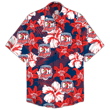 Load image into Gallery viewer, Sydney Roosters NRL National Rugby League Balenciaga Norm Fit Hawaiian Shirt