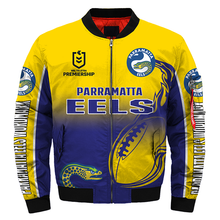 Load image into Gallery viewer, Parramatta Eels NRL Zip Hoodie Jacket