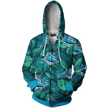 Load image into Gallery viewer, Cronulla Sharks NRL Zip Hoodie Jacket
