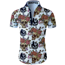 Load image into Gallery viewer, Collingwood Football Club AFL Hawaiian Shirt