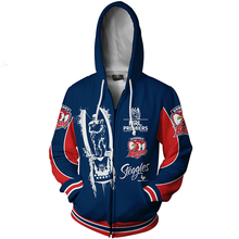 Load image into Gallery viewer, Sydney Roosters NRL Zip Hoodie Jacket