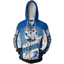 Load image into Gallery viewer, Canterbury-Bankstown Bulldogss NRL Zip Hoodie Jacket