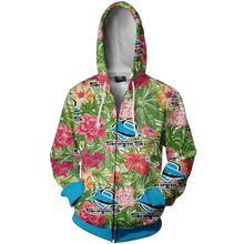 Load image into Gallery viewer, Cronulla Sharks NRL Zip Hoodie Jacket