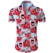 Load image into Gallery viewer, St. George Illawarra Dragons NRL Hawaiian Shirt
