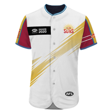 Load image into Gallery viewer, Gold Coast Football Club AFL Australian Football League Baseball Jersey Shirt Print Full 3D