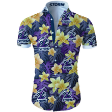 Load image into Gallery viewer, Melbourne Storm NRL National Rugby League Trendy Sport Hawaiian Shirt