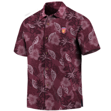 Load image into Gallery viewer, Brisbane Lions AFL Australian Football League Tommy Bahama Big &amp; Tall Fuego Floral Button-Up Shirt – Hawaiian Shirt Sport
