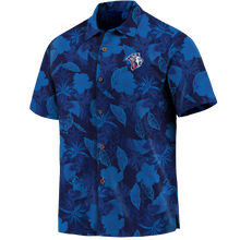 Load image into Gallery viewer, Coburg Football Club AFL Australian Football League Tommy Bahama Big &amp; Tall Fuego Floral Button-Up Shirt – Hawaiian Shirt