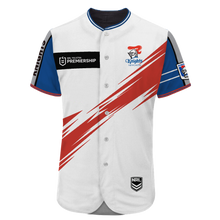 Load image into Gallery viewer, Newcastle Knights NRL National Rugby League Baseball Jersey Shirt Print Full 3D