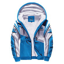 Load image into Gallery viewer, Cronulla-Sutherland Sharks NRL National Rugby League Zip Hoodie Fleece Jacket
