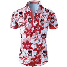 Load image into Gallery viewer, St. George Illawarra Dragons NRL Hawaiian Shirt