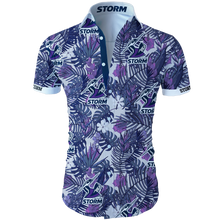 Load image into Gallery viewer, Melbourne Storm NRL National Rugby League Trendy Sport Hawaiian Shirt