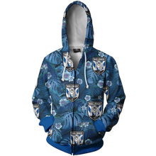 Load image into Gallery viewer, Bulldogs RLFC NRL Zip Hoodie Jacket