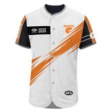 Load image into Gallery viewer, Greater Western Sydney Giants AFL Australian Football League Baseball Jersey Shirt Print Full 3D