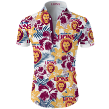 Load image into Gallery viewer, Brisbane Lions NRL National Rugby League Trendy Sport Hawaiian Shirt