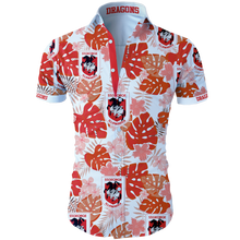 Load image into Gallery viewer, St. George Illawarra Dragons NRL National Rugby League Trendy Sport Hawaiian Shirt