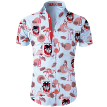 Load image into Gallery viewer, St. George Illawarra Dragons NRL National Rugby League Trendy Sport Hawaiian Shirt