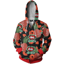 Load image into Gallery viewer, South Sydney Rabbitohs NRL Zip Hoodie Jacket