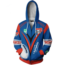 Load image into Gallery viewer, Newcastle Knights NRL Zip Hoodie Jacket