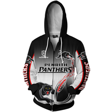 Load image into Gallery viewer, Penrith Panthers NRL Zip Hoodie Jacket