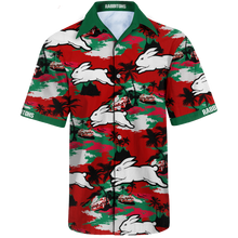 Load image into Gallery viewer, South Sydney Rabbitohs NRL National Rugby League Balenciaga Norm Fit Hawaiian Shirt
