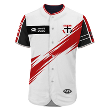 Load image into Gallery viewer, St Kilda Football Club AFL Australian Football League Baseball Jersey Shirt Print Full 3D