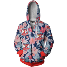 Load image into Gallery viewer, Sydney Roosters NRL Zip Hoodie Jacket