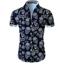 Load image into Gallery viewer, Collingwood Football Club AFL Hawaiian Shirt