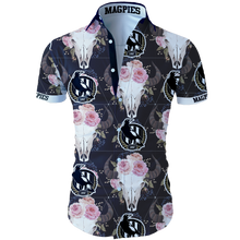 Load image into Gallery viewer, Collingwood Football Club AFL Hawaiian Shirt