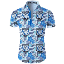 Load image into Gallery viewer, Canterbury-Bankstown Bulldogs NRL Hawaiian Shirt