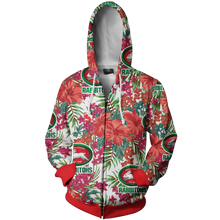 Load image into Gallery viewer, South Sydney Rabbitohs NRL Zip Hoodie Jacket