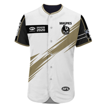 Load image into Gallery viewer, Collingwood Football Club AFL Australian Football League Baseball Jersey Shirt Print Full 3D