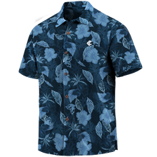 Load image into Gallery viewer, Carlton Football Club AFL Australian Football League Tommy Bahama Big &amp; Tall Fuego Floral Button-Up Shirt – Hawaiian Shirt Sport