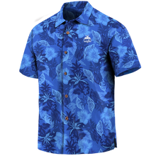 Load image into Gallery viewer, North Melbourne Football Club AFL Australian Football League Tommy Bahama Big &amp; Tall Fuego Floral Button-Up Shirt – Hawaiian Shirt Sport