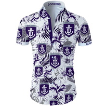 Load image into Gallery viewer, Fremantle Football Club AFL  Hawaiian Shirt