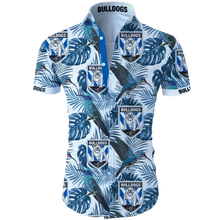 Load image into Gallery viewer, Canterbury-Bankstown Bulldogs NRL Hawaiian Shirt