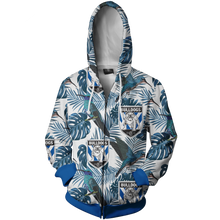 Load image into Gallery viewer, Bulldogs RLFC NRL Zip Hoodie Jacket