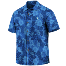 Load image into Gallery viewer, Parramatta Eels NRL National Rugby League Tommy Bahama Big &amp; Tall Fuego Floral Button-Up Shirt – Hawaiian Shirt