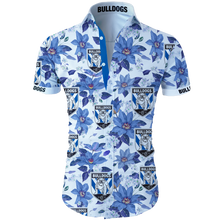 Load image into Gallery viewer, Canterbury-Bankstown Bulldogs NRL Hawaiian Shirt