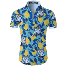 Load image into Gallery viewer, Canterbury-Bankstown Bulldogs NRL Hawaiian Shirt