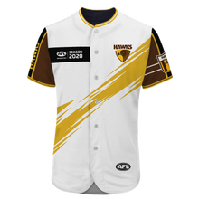Load image into Gallery viewer, Hawthorn Football Club AFL Australian Football League Baseball Jersey Shirt Print Full 3D