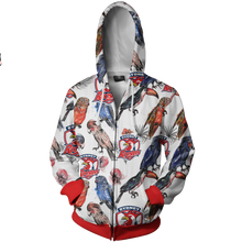 Load image into Gallery viewer, Sydney Roosters NRL Zip Hoodie Jacket