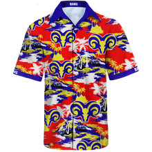 Load image into Gallery viewer, Adelaide Rams NRL National Rugby League Balenciaga Norm Fit Hawaiian Shirt