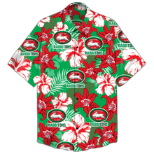 Load image into Gallery viewer, South Sydney Rabbitohs NRL National Rugby League Balenciaga Norm Fit Hawaiian Shirt