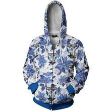 Load image into Gallery viewer, Bulldogs RLFC NRL Zip Hoodie Jacket