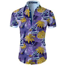 Load image into Gallery viewer, Melbourne Storm NRL National Rugby League Trendy Sport Hawaiian Shirt