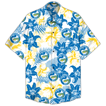 Load image into Gallery viewer, Parramatta Eels NRL National Rugby League Balenciaga Norm Fit Hawaiian Shirt