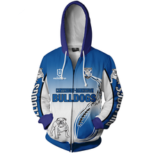 Load image into Gallery viewer, Canterbury-Bankstown Bulldogss NRL Zip Hoodie Jacket